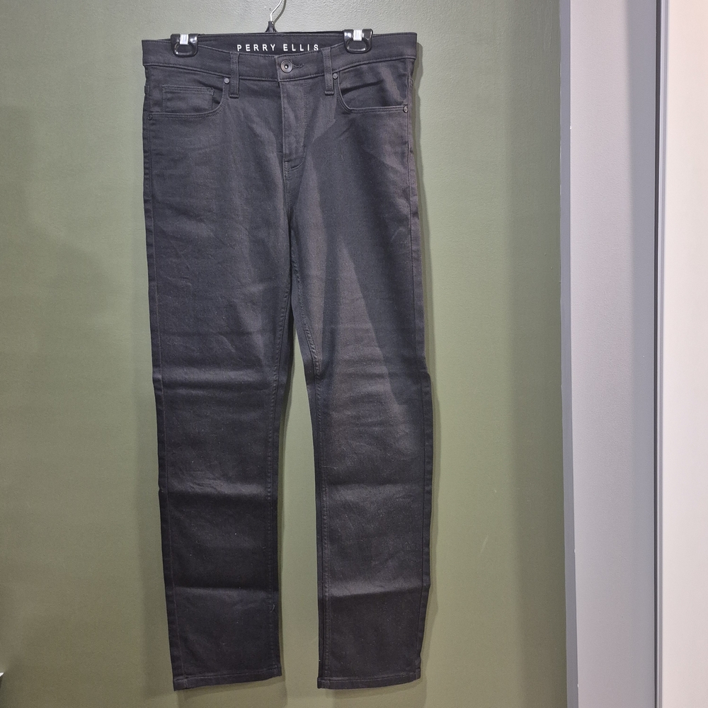 Perry Ellis Men's Black Jeans